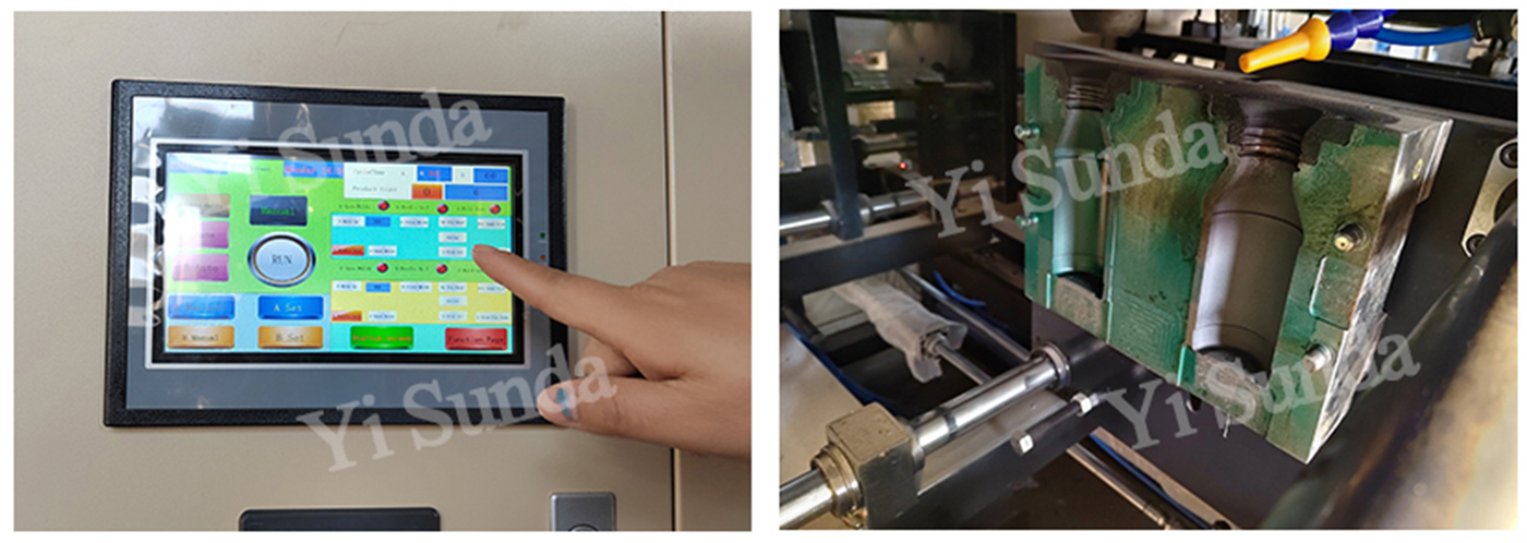 Небольшая машина для выдувного формования