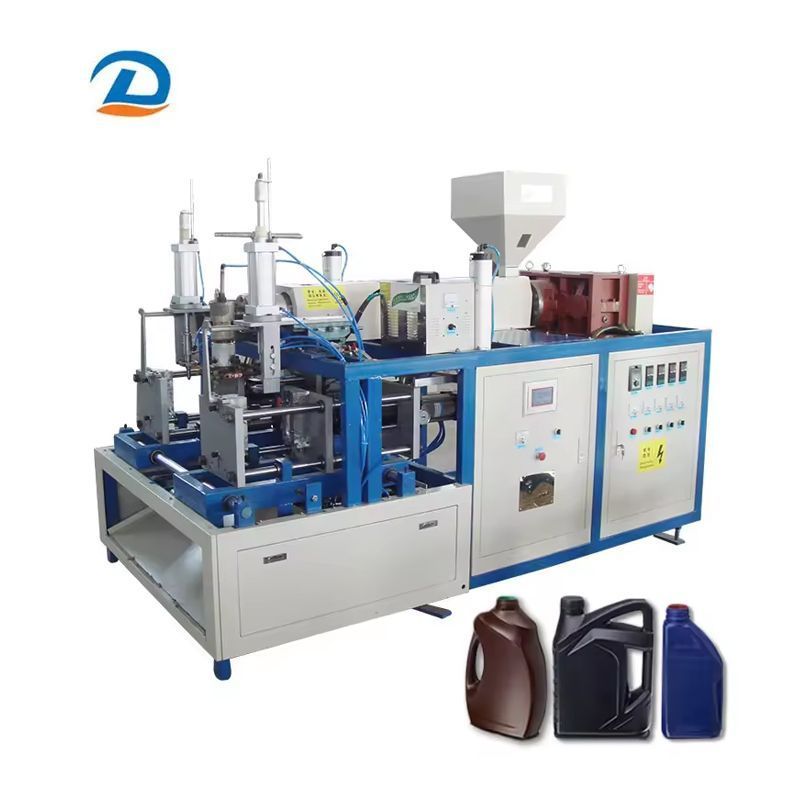 Высокоскоростная двухшнековая 2-цветная машина для выдувного формования бутылок для чистки унитазов