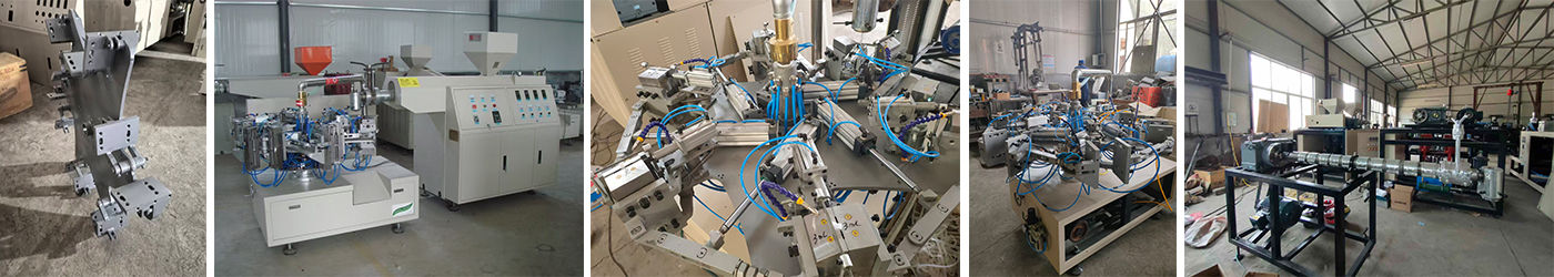 Машина для выдувного формования пластиковых бутылочек из-под молока и йогурта