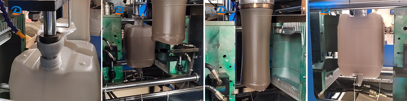 1Л 2Л 5литровая 10Л Пластиковая бутылка PP PE HDPE Jerry Can экструзионно-выдувная формовочная машина Цена машины для выдувания пластиковых бочек